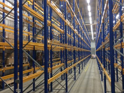 SIA "DELVE 2", Biznesa parker "ABAVA", Riga - Demontering og montering av pallehyller